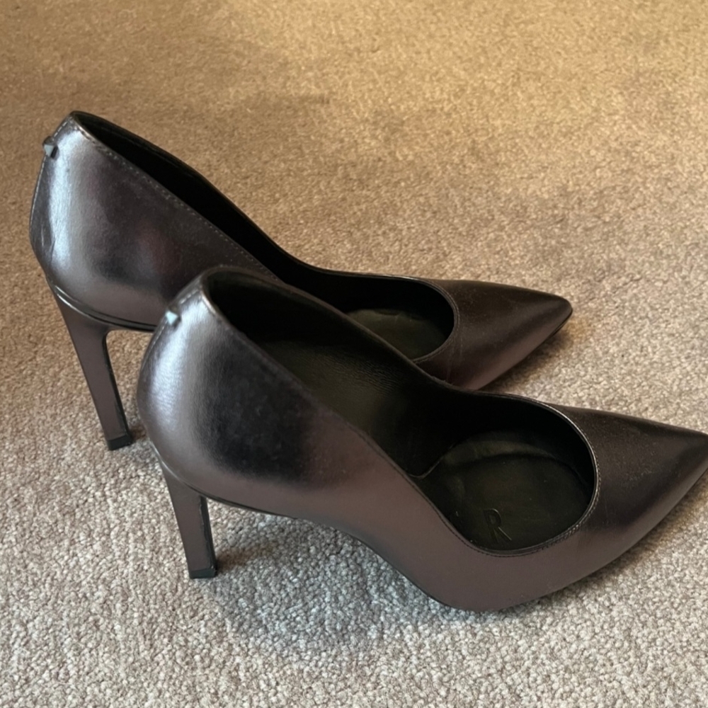Ted Baker Women's Pointed-Toe Pumps in Silver